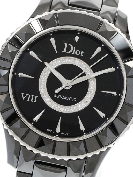Dior Other - Dior Huit VIII CD1245E0 Diamond black Dial Automatic Men's Watch_942551